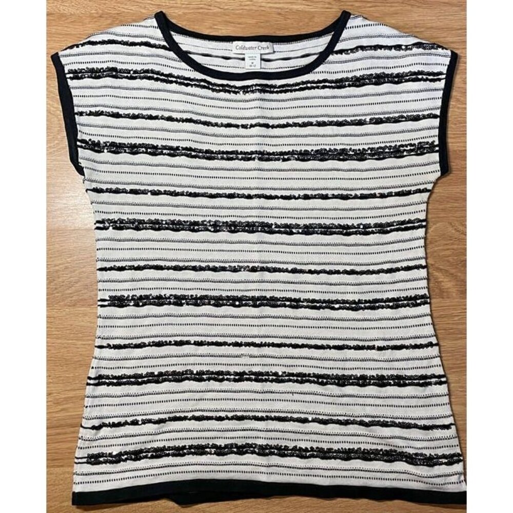 Coldwater Creek Sweater Shirt Women's Med.